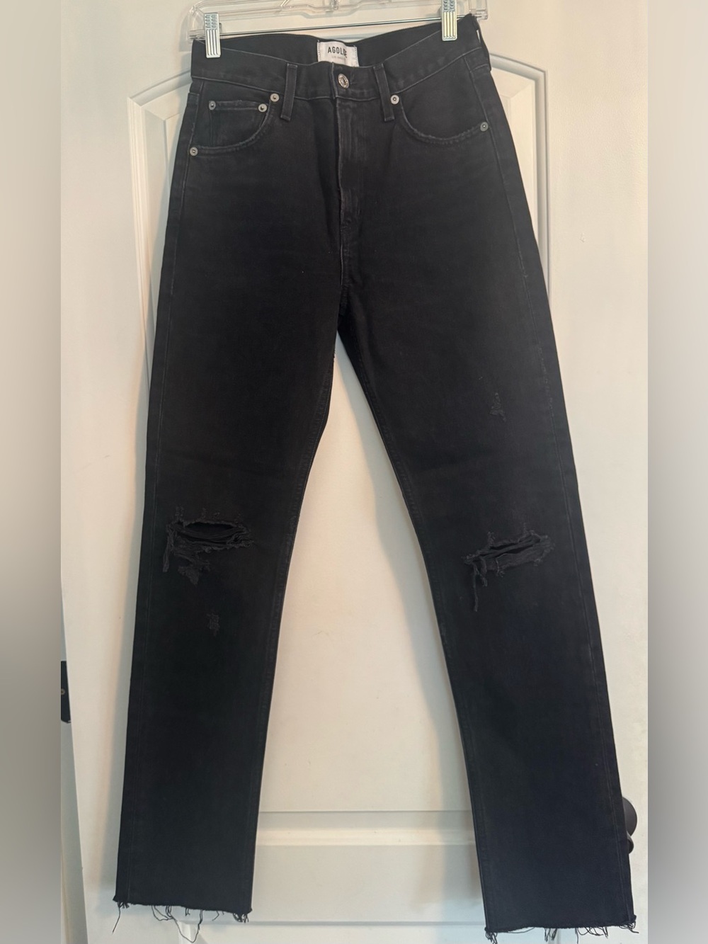 AGOLDE Cherie High Rise Straight Jeans